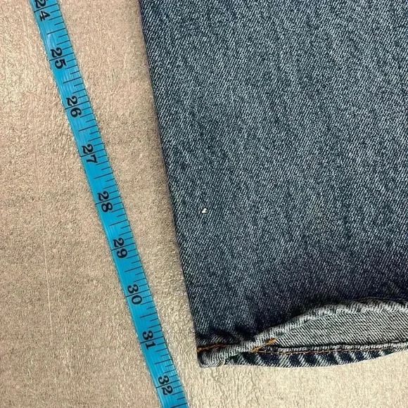 [W36L34]Levi’s 501  Light washed Men Straight Leg Jeans - Picture 5 of 7